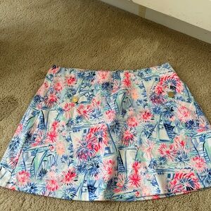 Lilly Pulitzer Madison skort in sea to shining sea